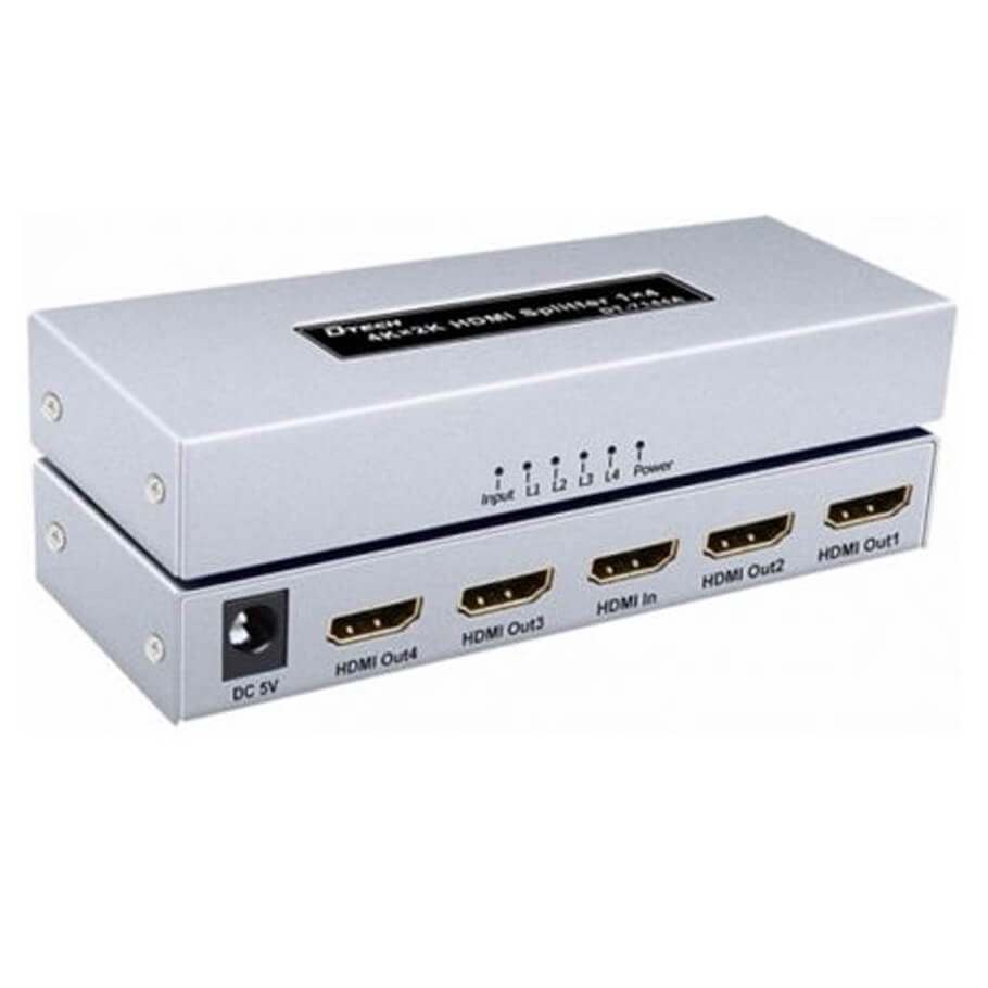 Bộ chia HDMI 1 ra 4 DTECH DT-7144A